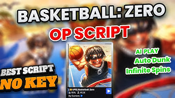 Basketball: Zero New Script, Auto Dunk & Infinite Spins & more - 2025