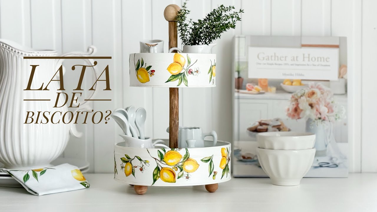 Я превратила жестяные коробки из-под печенья в баночку для выпечки | Простой и легкий проект свои...