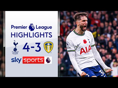 Tottenham fight back to win SEVEN-goal thriller | Tottenham 4-3 Leeds | Premier League Highlights