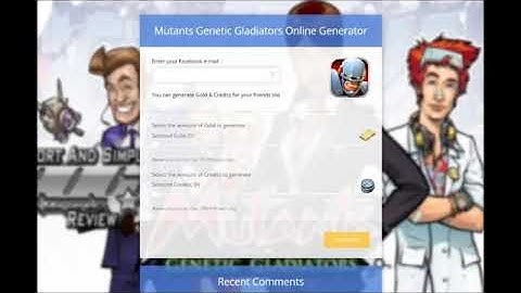 Mutants Genetic Gladiators Hack Tool Cheats Unlimited Gold and Credits 100% WORKING!