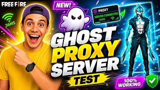 I Tried Ghost Proxy App In Free Fire 😈 Secret Spy Feature 🤫 Nalla Free Fire