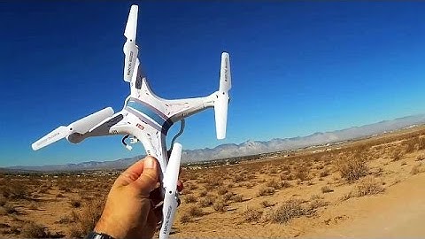 Syma X5C Drone, Out of Range Flight