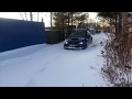 Первый снегопад  vs SUBARU WRX STI немного прокатились по району Сургута