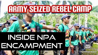 Inside NPA Camp | New People’s Army Camp Seized By Philippine Army