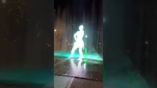 ⛲🪩 Fountain Lights Disco Party💃🕺#shorts