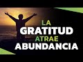 La gratitud atrae abundancia