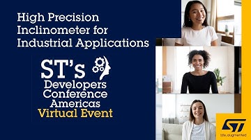 DevCon 2020 Presentation: High Precision Inclinometer for Industrial Applications