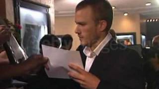 Heath Ledger at The Ring premiere
