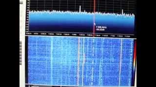 40Meter receiving direct sampling mode RTL SDR