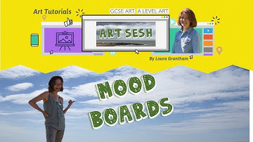 ART MOOD BOARD ***FOR ART ALEVEL***