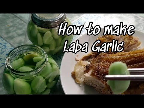 How To Make LABA GARLIC Chinese DISH GM AND GILLIAN