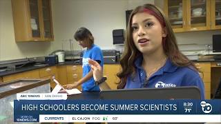 High Schoolers become summer scientists at USD