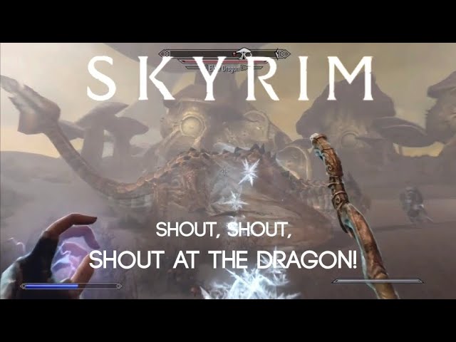 Skyrim Movie Shout Dragon The Elder Scrolls And The Bible Part 1: