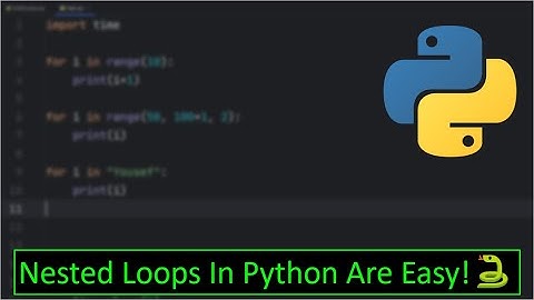 Nested Loops In Python Are Easy!🐍