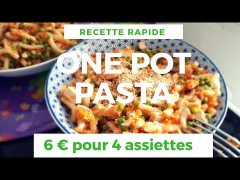 🍲one-pot-pasta-aux-petits-pois-lardons-vegan-|-lundi-vert-n°73