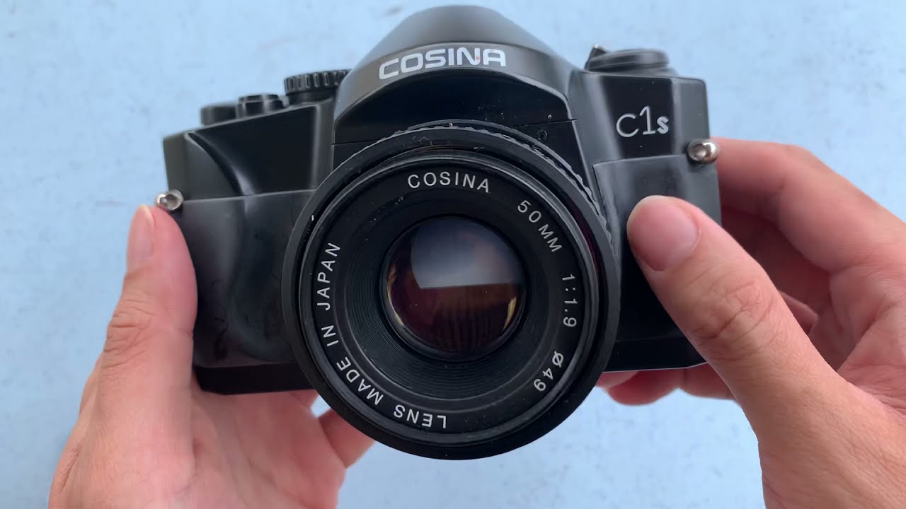 Cosina CT1G 50mm Prime Lens Vintage SLR Camera 