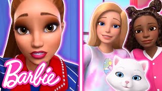 Barbie ve Barbie Sette | KEDİLER, KÖPEKLER + DEDİKODULAR, OLAMAZ! 🎥 | Barbie Türkiye | Klip