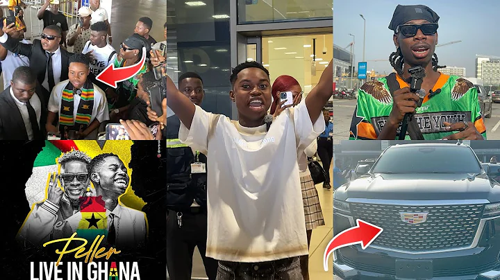 Shatta Wale & Funs Welcome Peller with Massive Crowd in Ghana without Girlfriend Jarvis @The Airport