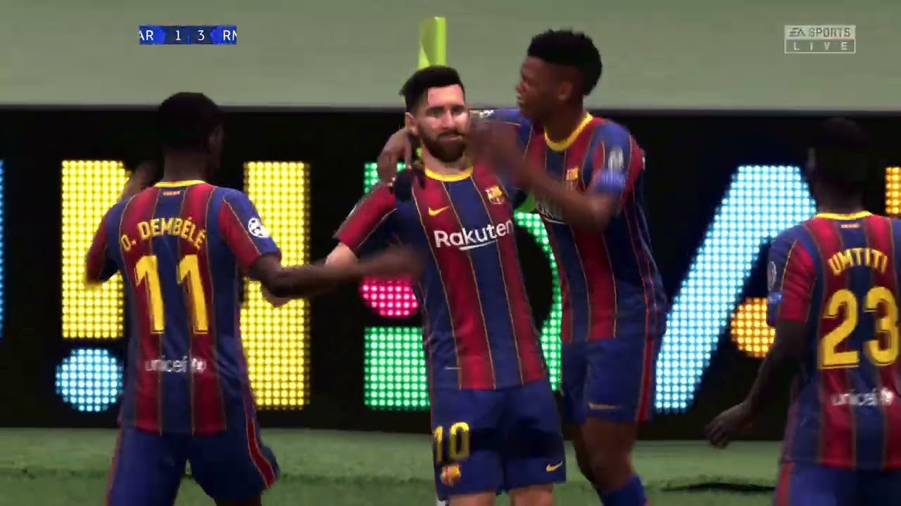 Lionel Messi Free-Kick Artist at Work PS5.
