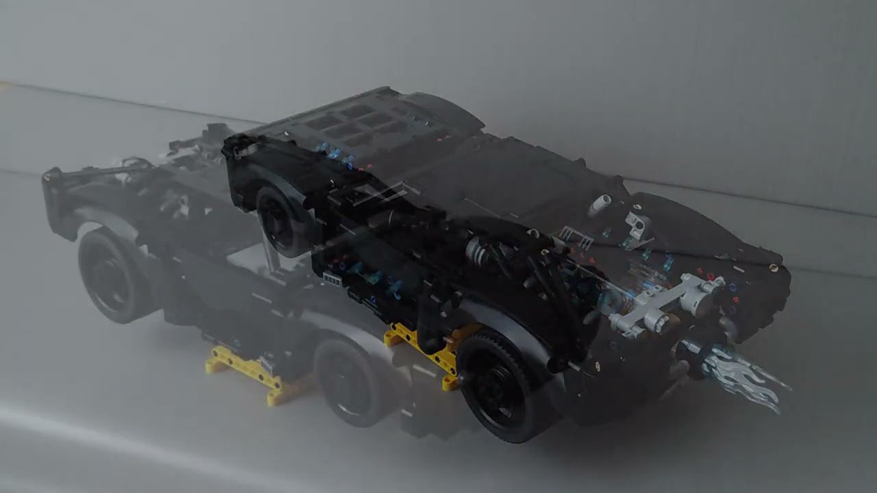 LEGO 42127 - Batmobile – Modified using Powered Up parts