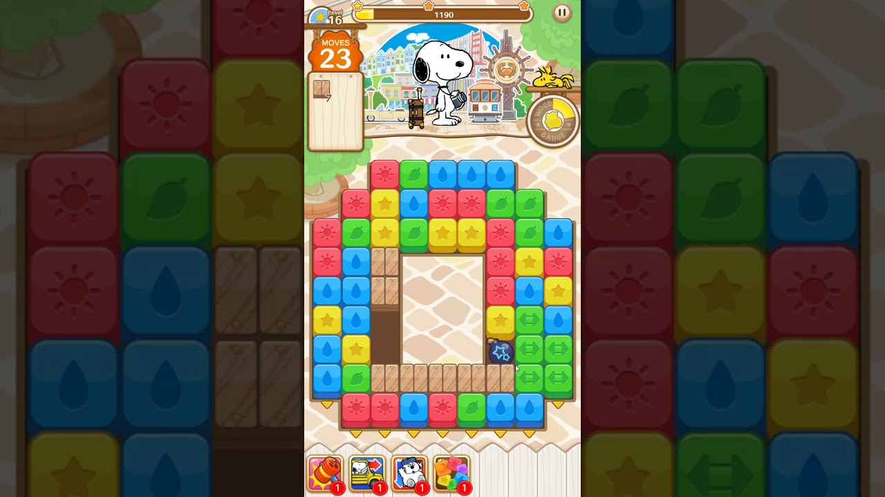 Snoopy Puzzle Journey level 16
