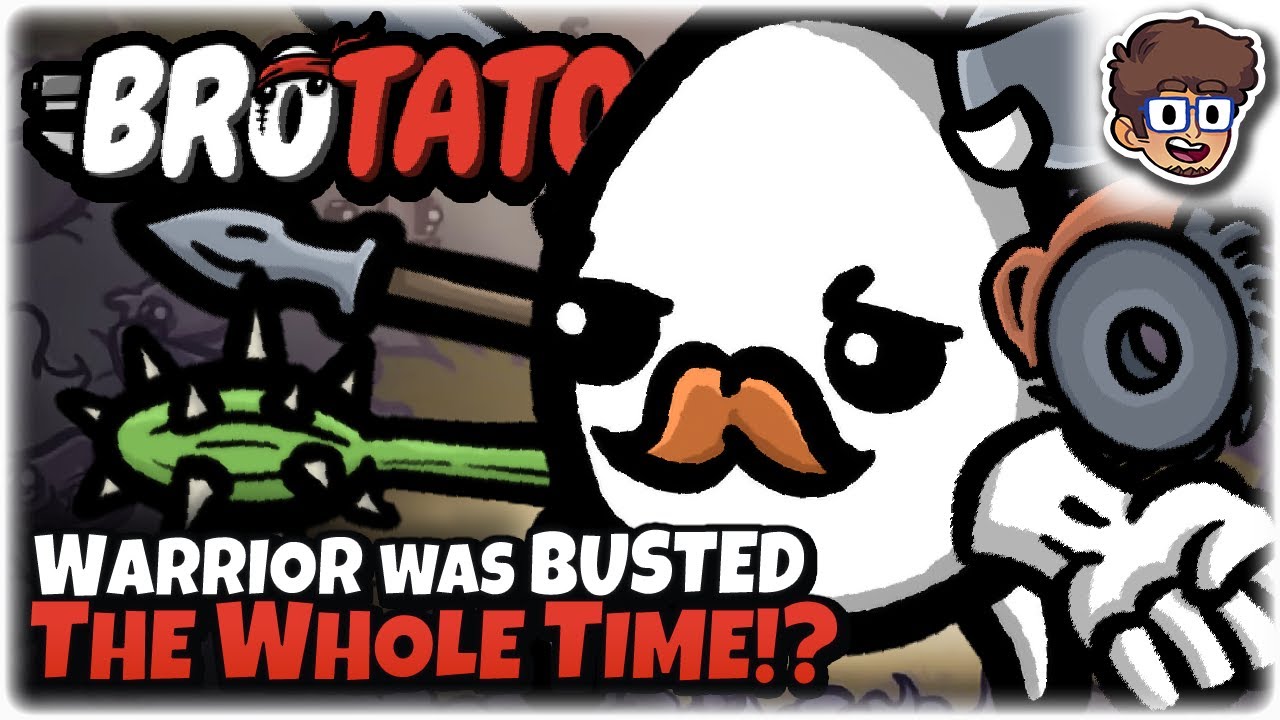 Warrior Was Secretly BUSTED the Whole Time!? | Brotato