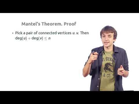 Mantel's Theorem -
