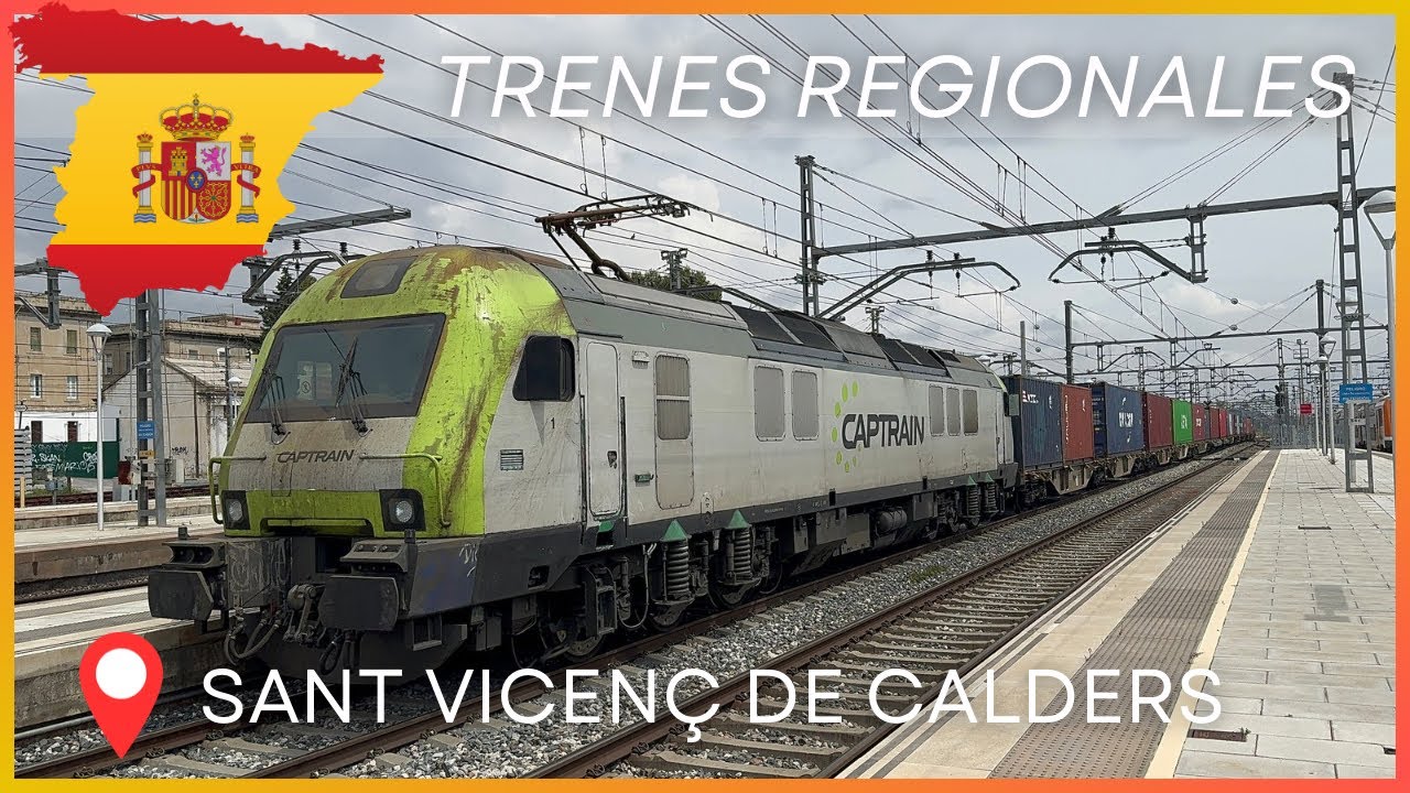 Trenes Regionales Españoles | 🇪🇸 Sant Vicenç de Calders (RENFE, Mercancías) 30/04/24