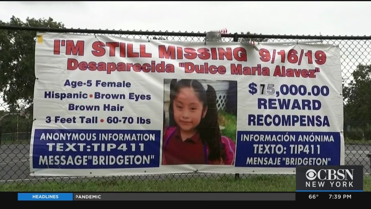Search Continues For Missing New Jersey Girl Dulce Maria Alavez Youtube
