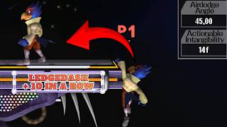 How to Ledge-Dash with Falco | SSBM GOSU