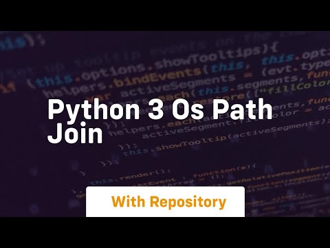 python 3 os path join