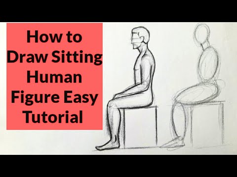 Force Drawing method for the human figures live sketching |Daily sketching  practice /SketchBook - YouTube