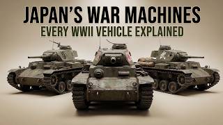 EVERY Japanese WW2 Tank Explained (And Why They're So Weird)