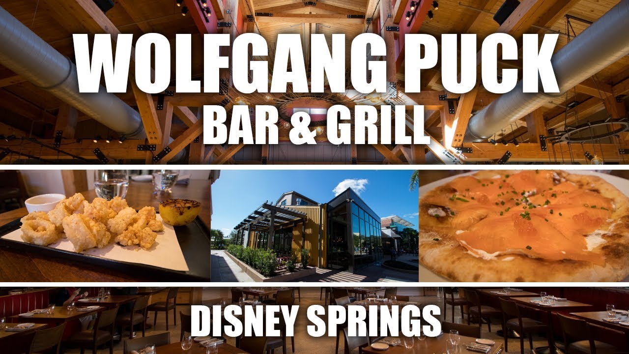Lunch at Wolfgang Puck Bar & Grill in Disney Springs Just Opened
