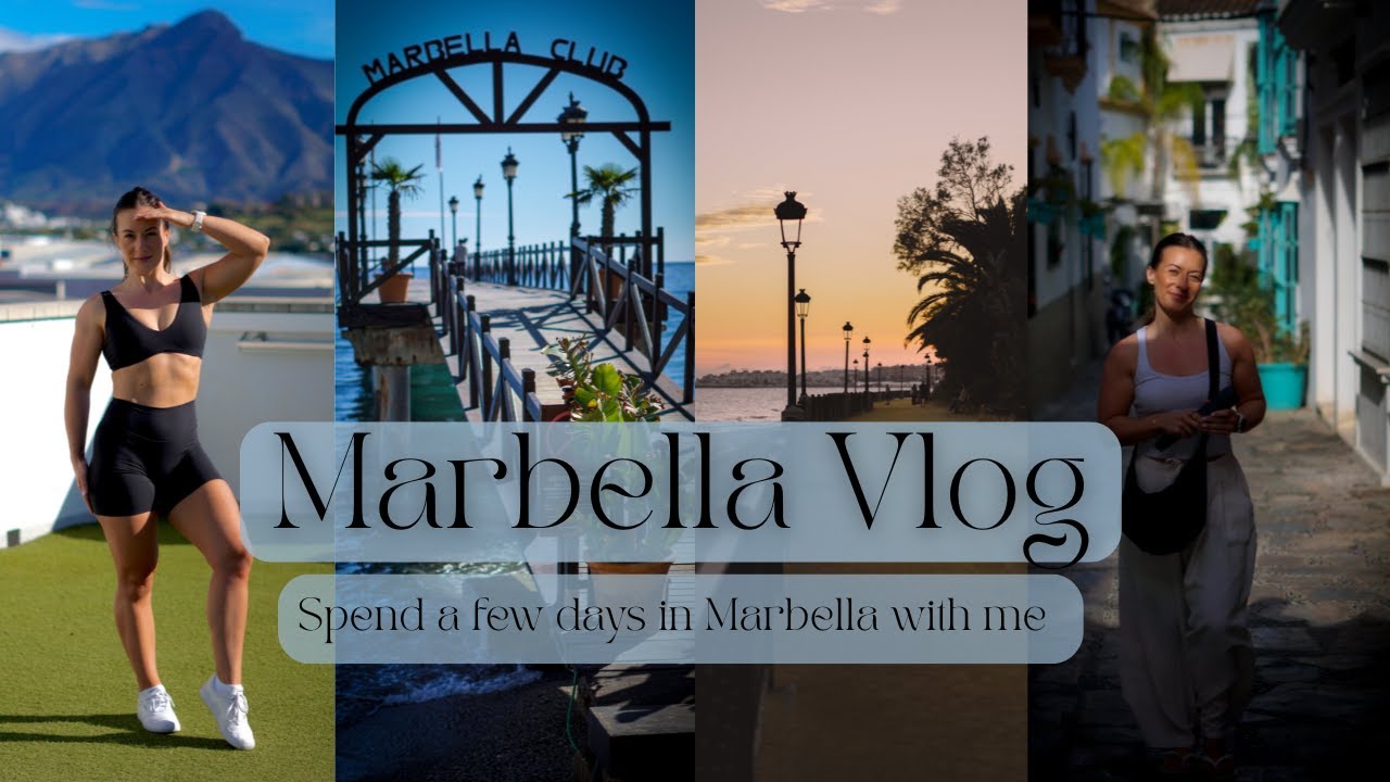 Marbella Vlog | Gym, Beach walks, Sushi & living my best life