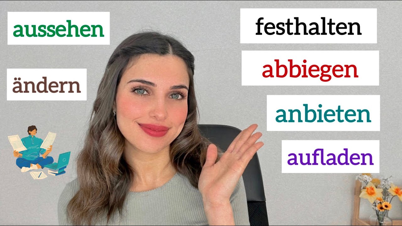 أفعال مهمة يجب عليك معرفتها باللغة الألمانية🇩🇪