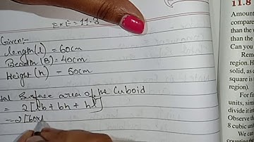 Mensuration Exercise -11.3 Q1 for class 8 Cbse NCERT