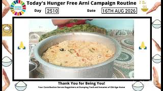 2510 Day Hunger Free Arni Campaign Routine 16 August 2026 screenshot 5