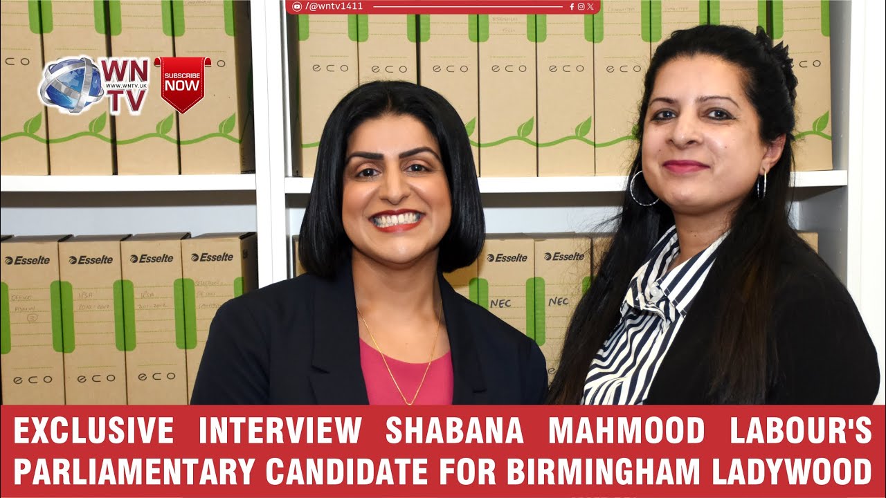 Exclusive interview Shabana Mahmood Labour's Parliamentary Candidate ...