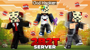 I Become a GOD HACKER in 2B2T Server