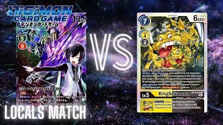 Blackwargreymon X VS Sukamon BT11 Gameplay