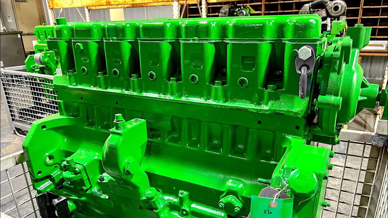 John Deere 4430, 4630 Engine - YouTube