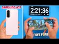 Samsung Galaxy A27 Free Fire Test | Galaxy A27 Free Fire Test | Galaxy A27 Gaming Test | FF Gameplay