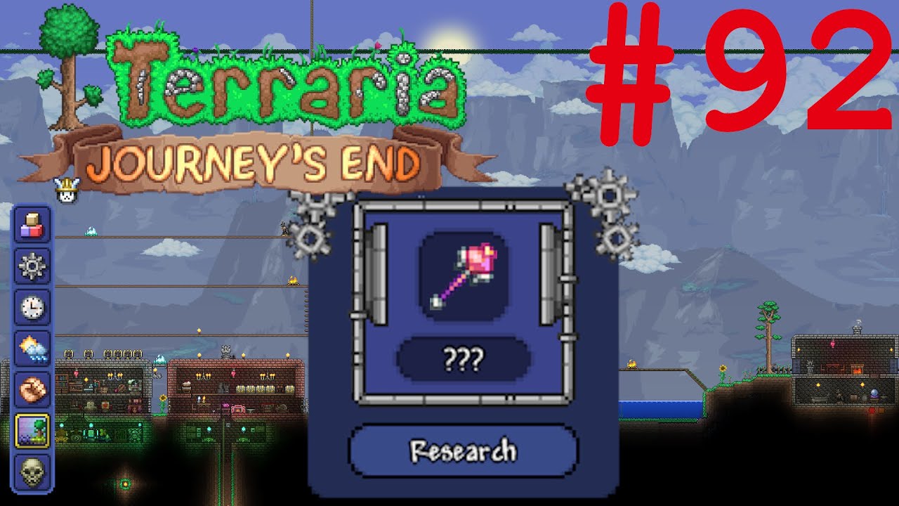 Mimic Bannner & Otherworldly Music Lets Play Terraria Journey Mode