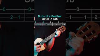 Birds of a feather by Billie Eilish (Easy Ukulele Playalong) #flightukulele #shorts