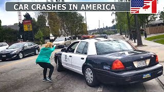 Car Crashes in America (USA &amp; Canada)| Bad Drivers, Hit and Run | 2021 # 25