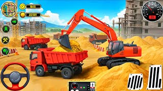 Real City Construction Games 2026 - Heavy JCB Excavator Construction Games - Android GamePlay