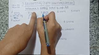 Fast multiplications- Balancing Method / Vedic maths 