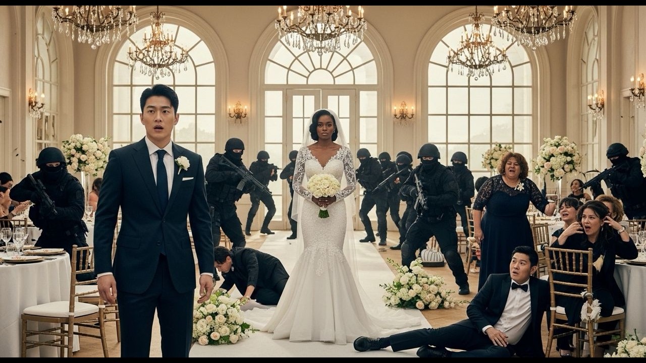 The Bride Didn’t Cry When Armed Men Interrupted the Wedding — The Mafia Boss Knew Her Face