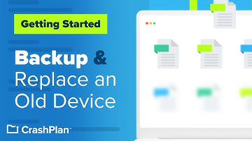 How to Backup & Replace an Old Device with CrashPlan